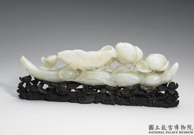 图片[2]-Hsi, Green Jade Washer, Ch’ing dynasty (1644-1911)-China Archive